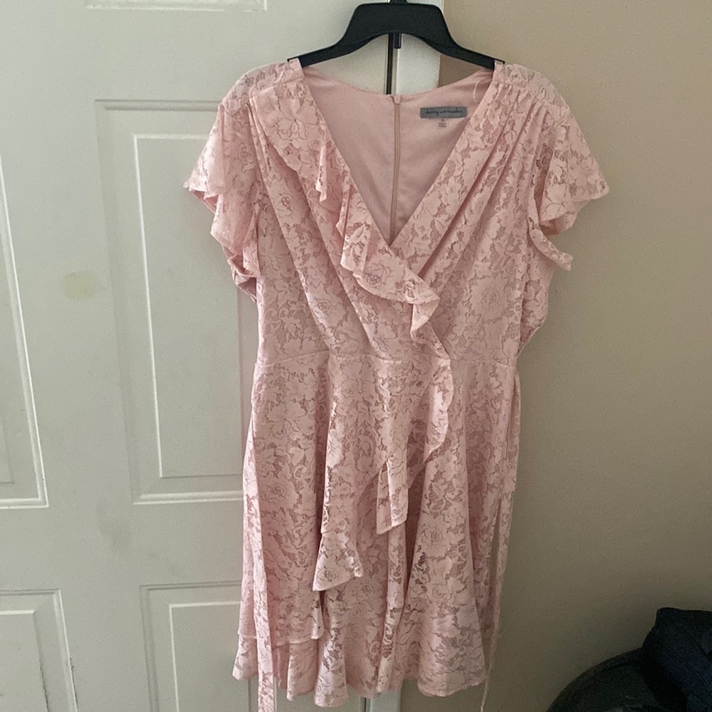 Pink dress from JCPenney!